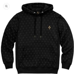 OVO Black Hoodie with Subtle Gold Accents